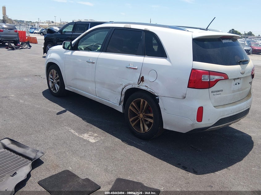 2014 Kia Sorento VIN 5XYKW4A77EG439725 IAAI salvage auction — RIGHT FRONT, Salvage (Illinois), sold $625 on 2026-08-02 (photo 3)