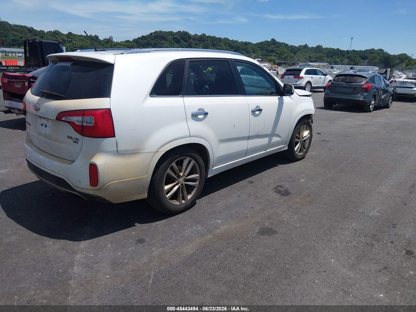 2014 Kia Sorento VIN 5XYKW4A77EG439725 IAAI salvage auction — RIGHT FRONT, Salvage (Illinois), sold $625 on 2026-08-02 (photo 4)