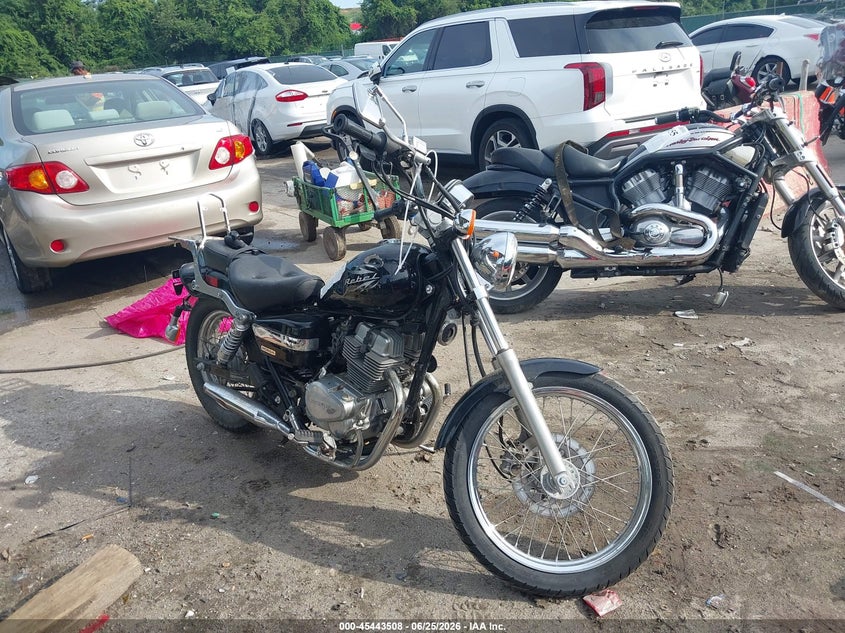 2009 Honda Cmx250 VIN JH2MC13079K501342 IAAI salvage auction — LEFT SIDE, Salvage - Greater Than 75% (Maryland), sold $100 on 2026-07-23 (photo 1)