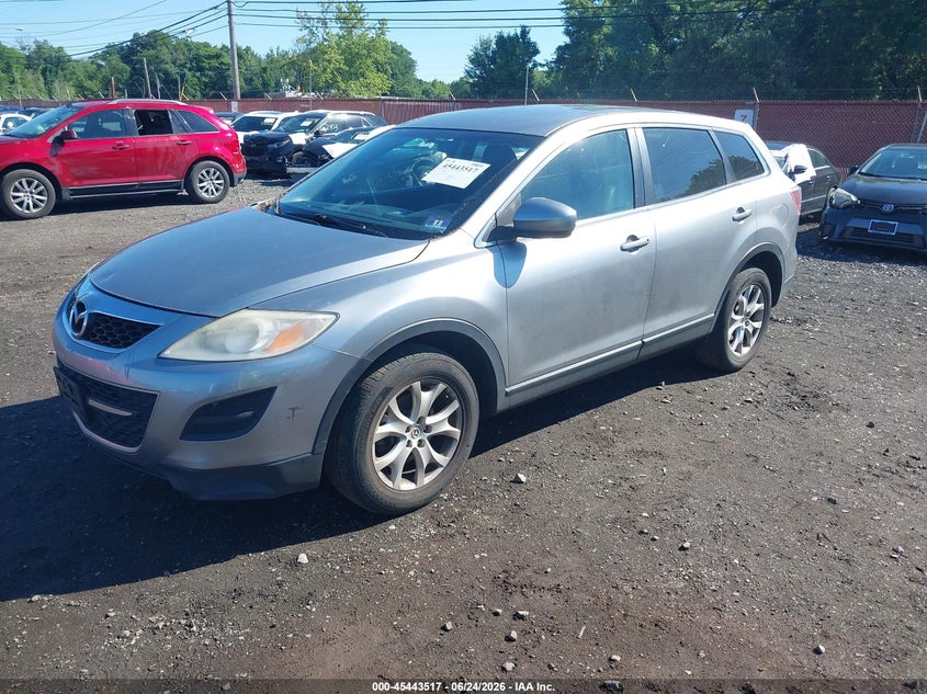 2011 Mazda Cx-9 VIN JM3TB3CV8B0310875 IAAI salvage auction — NORMAL WEAR, Clear (New Jersey), sold $1,225 on 2026-07-15 (photo 2)