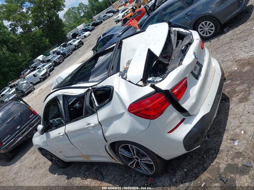 2018 BMW X1 VIN WBXHU7C37J5H41987 IAAI salvage auction — ROOF, Salvage Title, sold $25 on 2026-07-22 (photo 6)