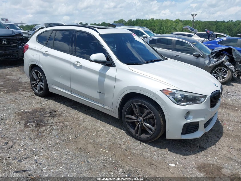 2018 BMW X1 VIN WBXHU7C37J5H41987 IAAI salvage auction — ROOF, Salvage Title, sold $25 on 2026-07-22 (photo 1)
