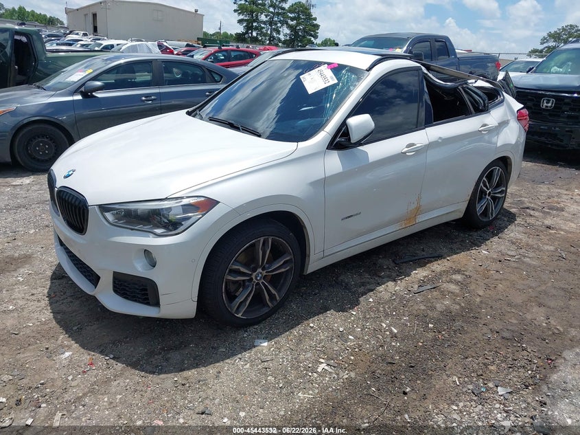 2018 BMW X1 VIN WBXHU7C37J5H41987 IAAI salvage auction — ROOF, Salvage Title, sold $25 on 2026-07-22 (photo 2)