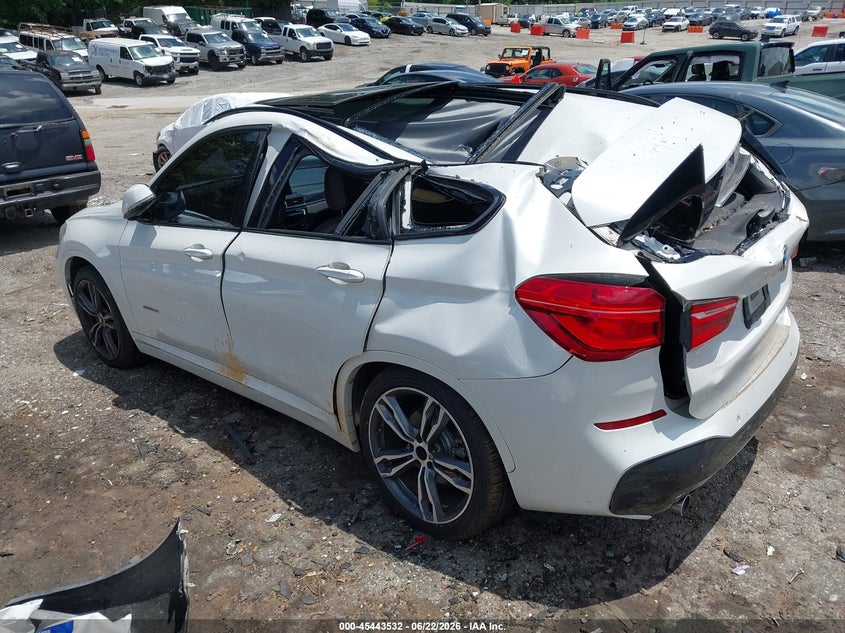 2018 BMW X1 VIN WBXHU7C37J5H41987 IAAI salvage auction — ROOF, Salvage Title, sold $25 on 2026-07-22 (photo 3)