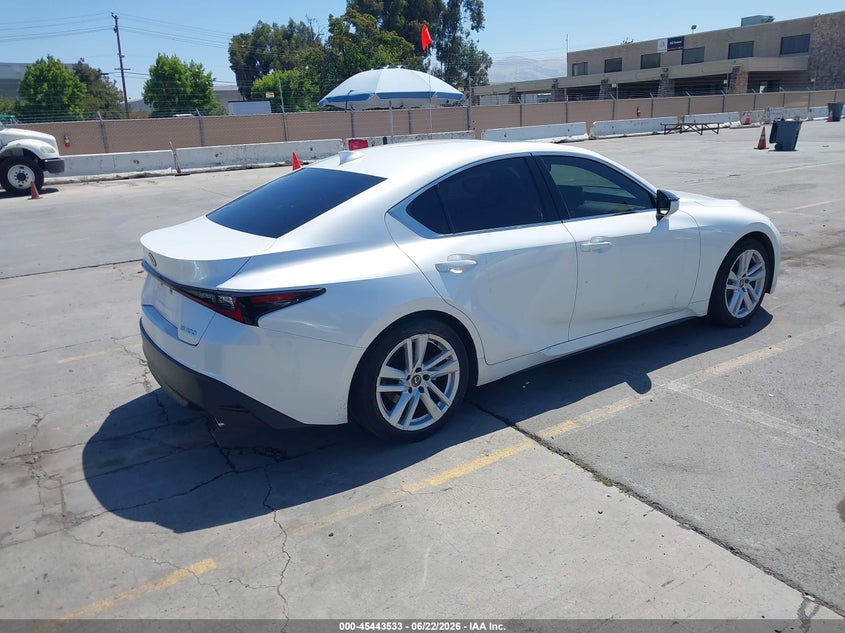 2023 Lexus Is VIN JTHCA1D2XP5125532 IAAI salvage auction — THEFT, Salvage Title, sold $18,100 on 2026-07-29 (photo 4)