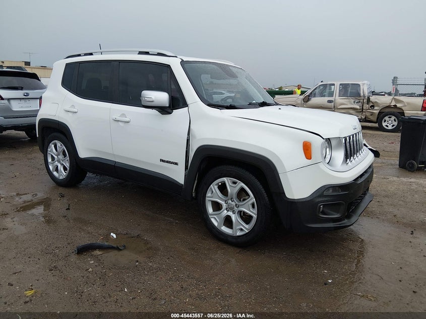 2018 Jeep Renegade VIN ZACCJADB2JPH92515 IAAI salvage auction — FRONT END, Salvage (Kansas), sold $1,750 on 2026-07-31 (photo 1)