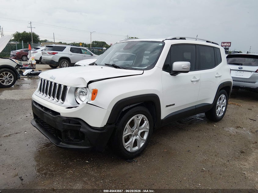 2018 Jeep Renegade VIN ZACCJADB2JPH92515 IAAI salvage auction — FRONT END, Salvage (Kansas), sold $1,750 on 2026-07-31 (photo 2)