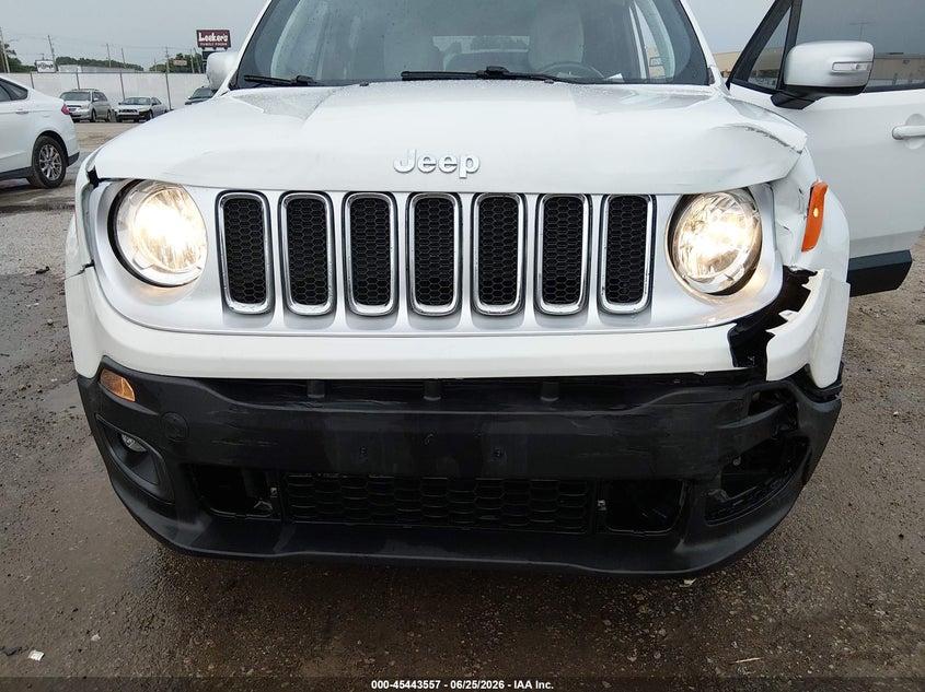 2018 Jeep Renegade VIN ZACCJADB2JPH92515 IAAI salvage auction — FRONT END, Salvage (Kansas), sold $1,750 on 2026-07-31 (photo 6)