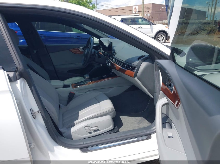 2020 Audi A5 VIN WAUANCF58LA009079 IAAI salvage auction — REAR END, Salvage Title, sold $9,375 on 2026-08-13 (photo 5)