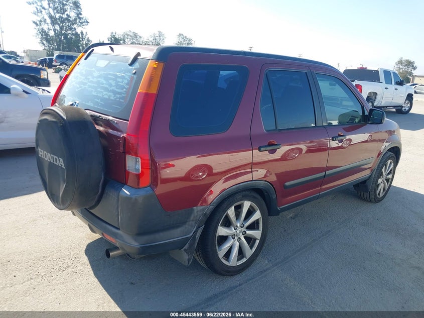 2003 Honda Cr-v VIN JHLRD68463C016229 IAAI salvage auction — REAR END, Salvage (California), sold $925 on 2026-07-22 (photo 4)