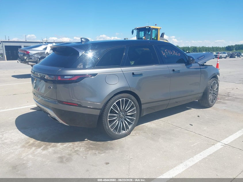 2018 Land rover Range rover velar VIN SALYM2RV8JA706137 IAAI salvage auction — FRONT END, Salvage Title, sold $25 on 2026-07-29 (photo 4)