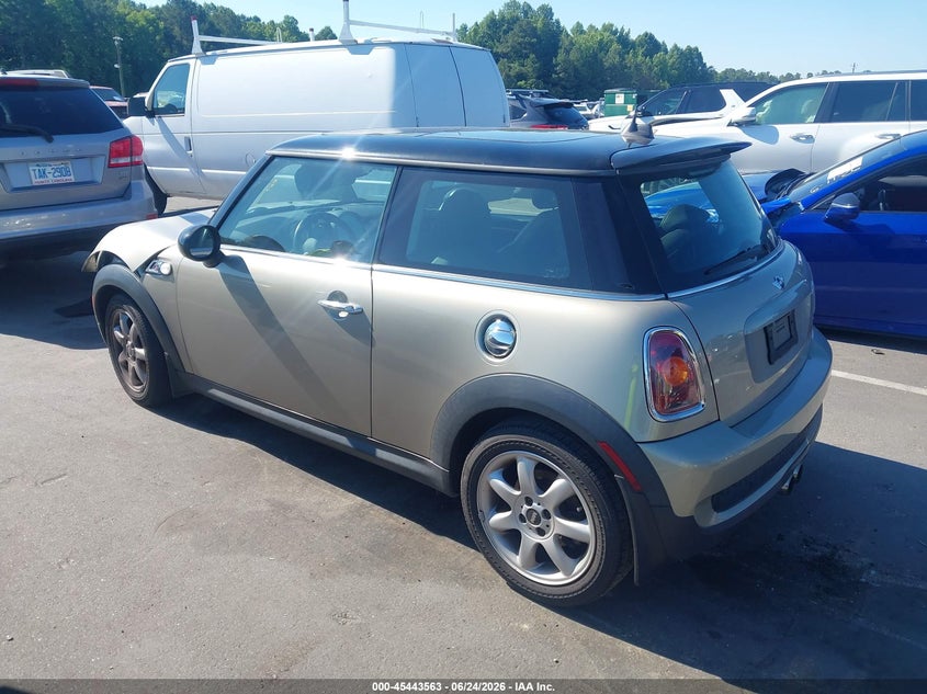 2009 Mini Cooper VIN WMWMF73589TW86216 IAAI salvage auction — FRONT END, Salvage (North Carolina), sold $800 on 2026-07-22 (photo 3)