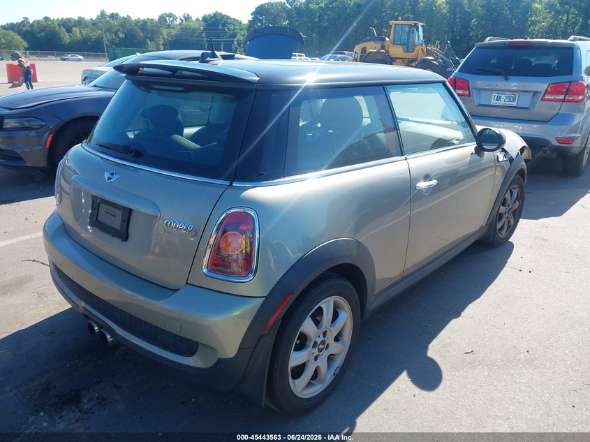 2009 Mini Cooper VIN WMWMF73589TW86216 IAAI salvage auction — FRONT END, Salvage (North Carolina), sold $800 on 2026-07-22 (photo 4)