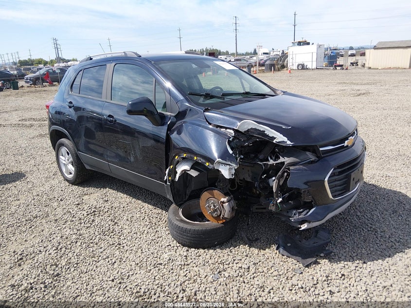2021 Chevrolet Trax VIN KL7CJPSB8MB344071 IAAI salvage auction — NORMAL WEAR, Peddle Clear Public-Restricted (Oregon), sold $950 on 2026-07-29 (photo 1)