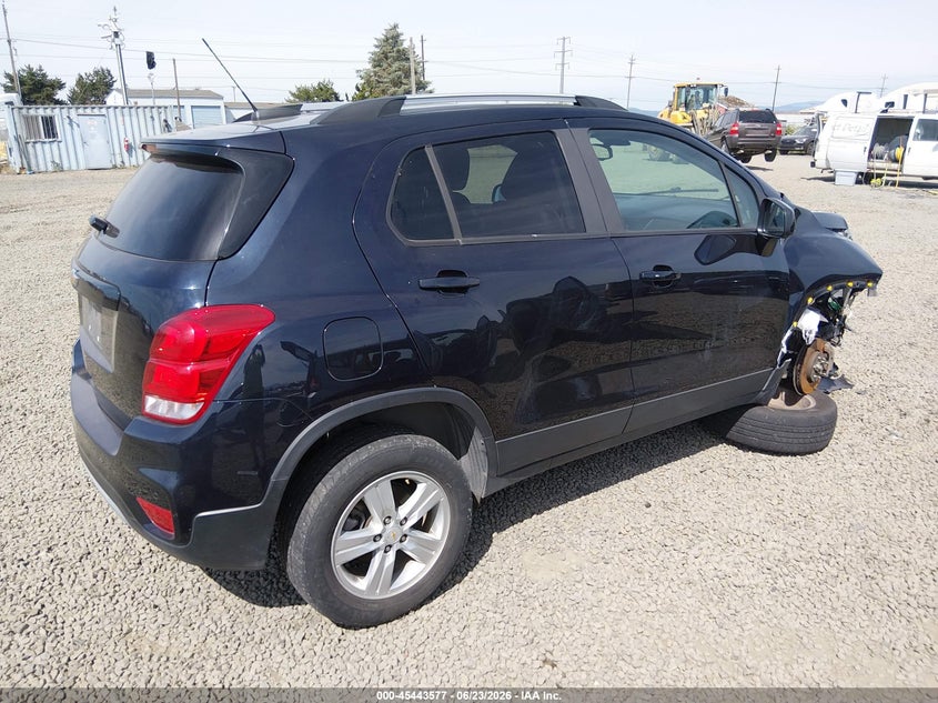 2021 Chevrolet Trax VIN KL7CJPSB8MB344071 IAAI salvage auction — NORMAL WEAR, Peddle Clear Public-Restricted (Oregon), sold $950 on 2026-07-29 (photo 4)