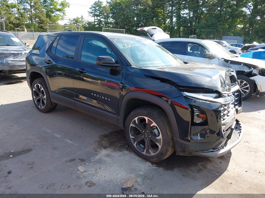 2026 Chevrolet Equinox VIN 3GNAXPEG5TL401296 IAAI salvage auction — FRONT END, Mv-907A (New York), sold $7,200 on 2026-08-25 (photo 1)