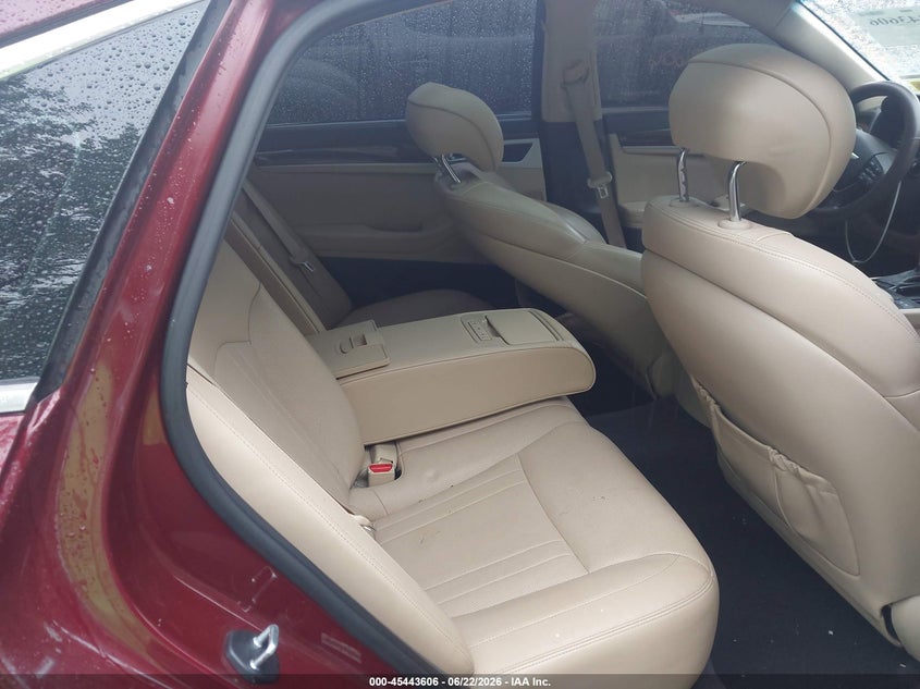2015 Hyundai Genesis VIN KMHGN4JE1FU028338 IAAI salvage auction — FRONT END, Salvage Title, sold $2,300 on 2026-07-19 (photo 8)
