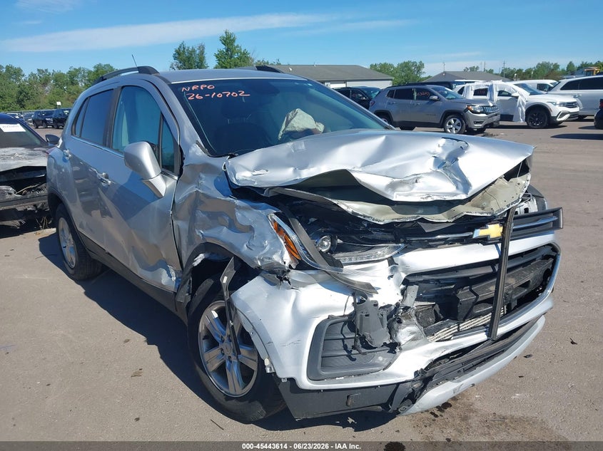 2019 Chevrolet Trax VIN KL7CJPSB9KB804383 IAAI salvage auction — FRONT END, Salvage (Ohio), sold $400 on 2026-07-14 (photo 1)