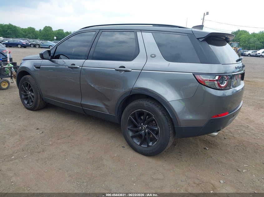 2017 Land rover Discovery sport VIN SALCP2BG9HH654144 IAAI salvage auction — SIDE, Salvage Title, sold $900 on 2026-07-22 (photo 3)