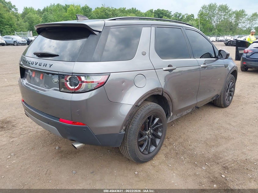 2017 Land rover Discovery sport VIN SALCP2BG9HH654144 IAAI salvage auction — SIDE, Salvage Title, sold $900 on 2026-07-22 (photo 4)