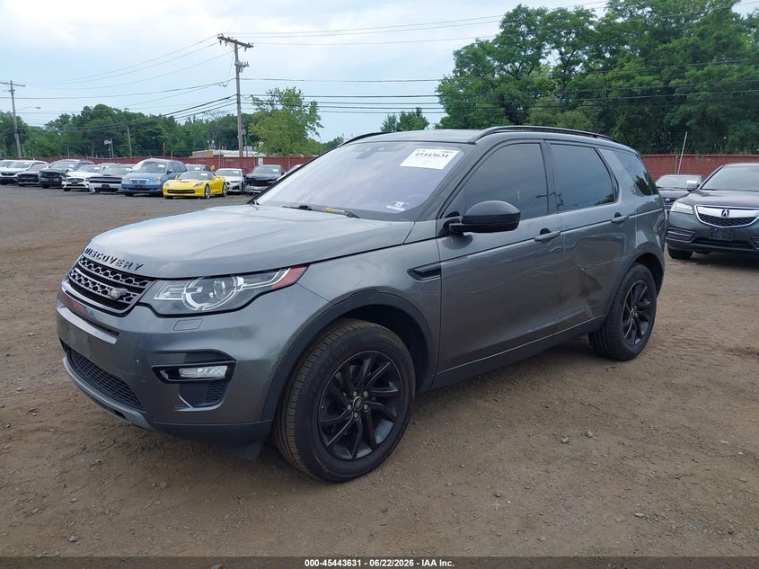 2017 Land rover Discovery sport VIN SALCP2BG9HH654144 IAAI salvage auction — SIDE, Salvage Title, sold $900 on 2026-07-22 (photo 6)