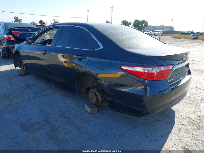 2015 Toyota Camry VIN 4T1BF1FK0FU012586 IAAI salvage auction — THEFT, Salvage (California), sold $875 on 2026-07-05 (photo 3)