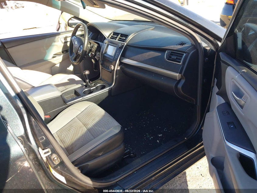 2015 Toyota Camry VIN 4T1BF1FK0FU012586 IAAI salvage auction — THEFT, Salvage (California), sold $875 on 2026-07-05 (photo 5)