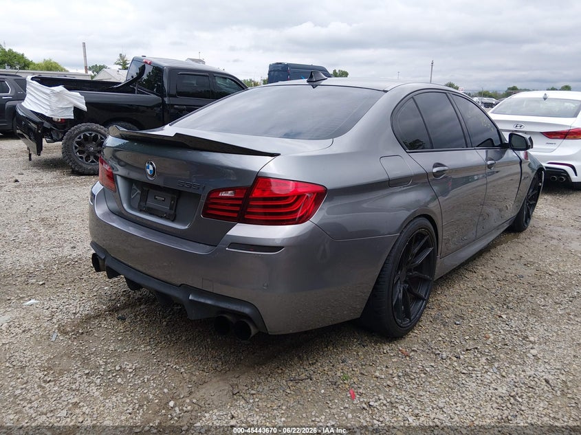 2016 BMW VIN WBA5B1C51GG551615 IAAI salvage auction — FRONT END, Salvage Title, sold $1,300 on 2026-07-28 (photo 4)
