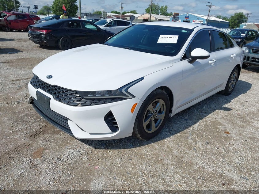 2021 Kia K5 VIN 5XXG14J29MG021257 IAAI salvage auction — FRONT END, Salvage (Illinois), sold $3,950 on 2026-07-14 (photo 2)