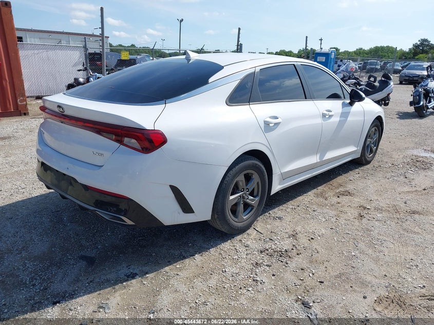 2021 Kia K5 VIN 5XXG14J29MG021257 IAAI salvage auction — FRONT END, Salvage (Illinois), sold $3,950 on 2026-07-14 (photo 4)