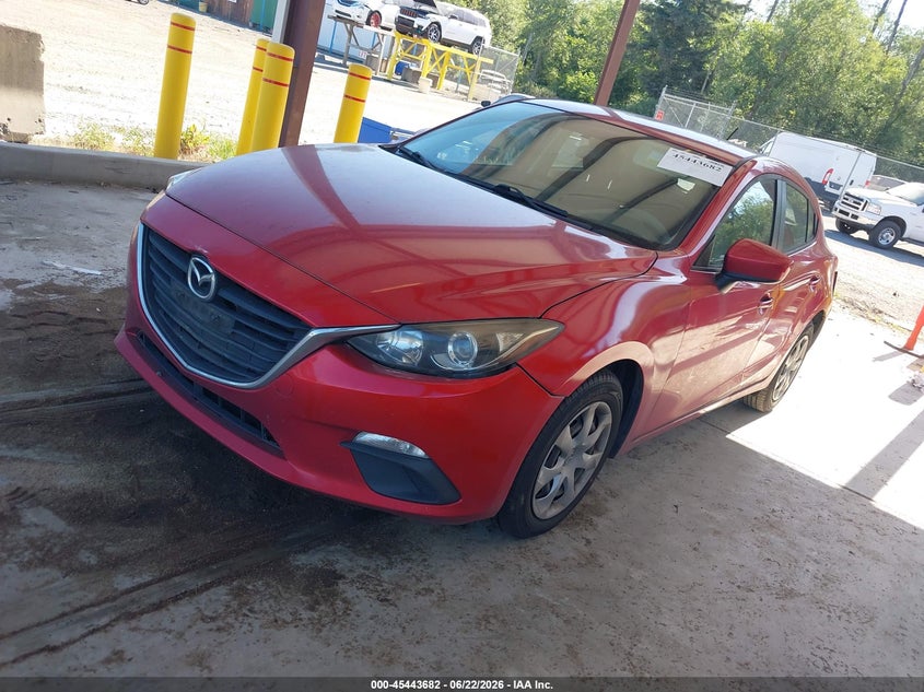 2015 Mazda 3 VIN JM1BM1K73F1239302 IAAI salvage auction — FRONT END, Salvage Title, sold $2,550 on 2026-07-22 (photo 2)