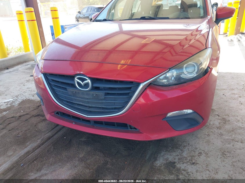 2015 Mazda 3 VIN JM1BM1K73F1239302 IAAI salvage auction — FRONT END, Salvage Title, sold $2,550 on 2026-07-22 (photo 6)