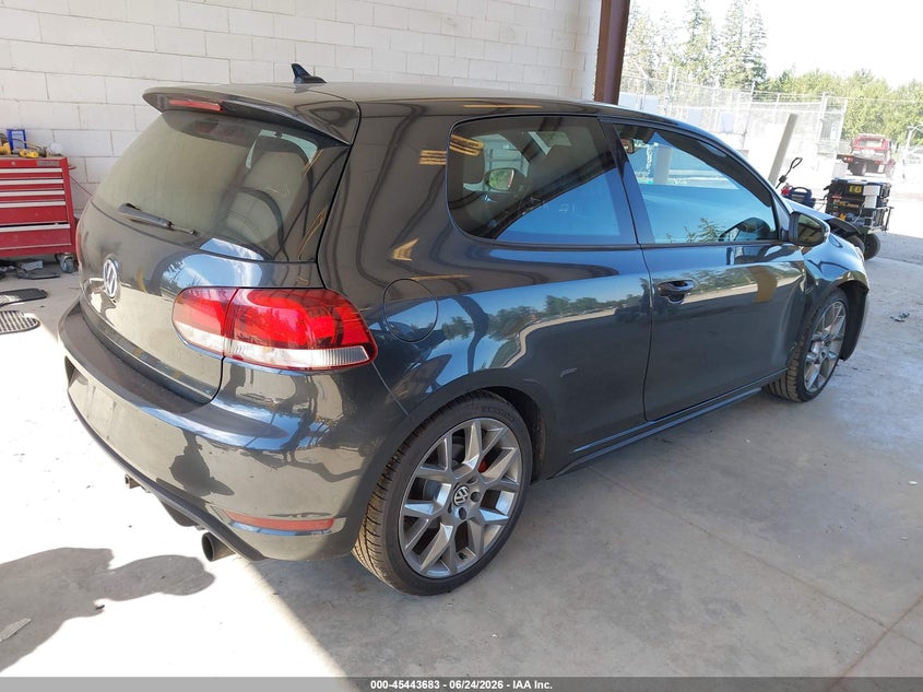 2013 Volkswagen Gti VIN WVWFD7AJ6DW022506 IAAI salvage auction — FRONT END, Bill Of Sale (Washington), sold $2,200 on 2026-07-08 (photo 4)