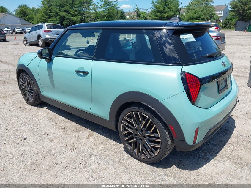 2025 Mini Hard top VIN WMW23GD0XS2W35332 IAAI salvage auction — RIGHT FRONT, Salvage (New Jersey), sold $10,225 on 2026-08-11 (photo 3)