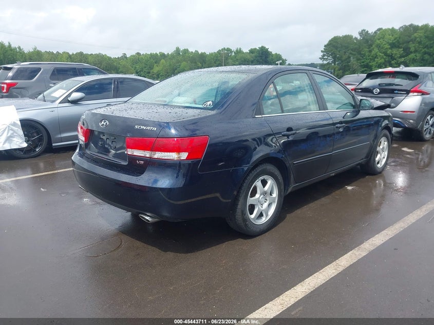 2007 Hyundai Sonata VIN 5NPEU46F47H160229 IAAI salvage auction — FRONT END, Salvage (North Carolina), sold $450 on 2026-07-09 (photo 4)