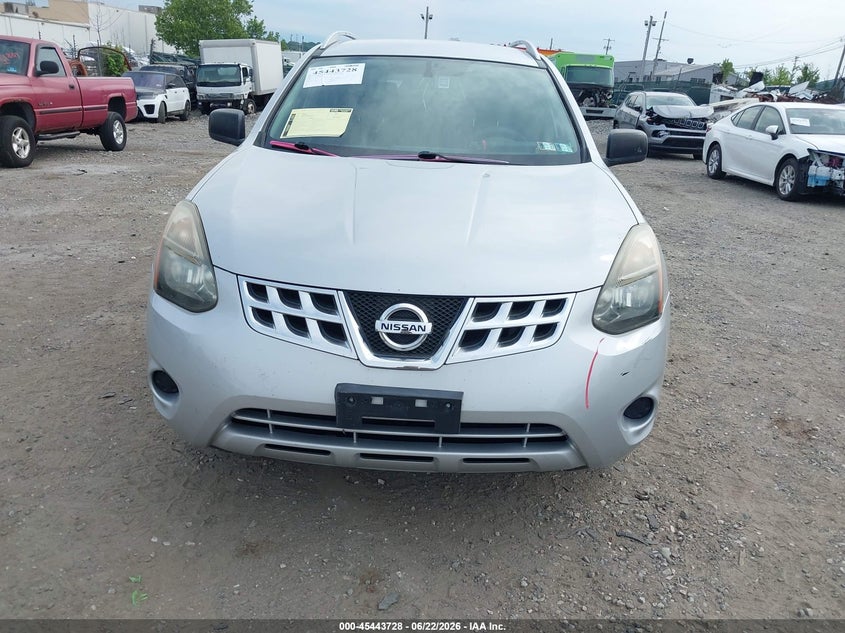 2015 Nissan Rogue VIN JN8AS5MV5FW754880 IAAI salvage auction — REAR END, Salvage Title, sold $300 on 2026-07-24 (photo 6)