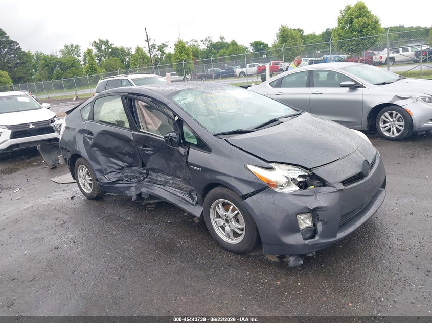 2010 Toyota Prius VIN JTDKN3DU8A1263583 IAAI salvage auction — SIDE, Clear (Virginia), sold $125 on 2026-07-21 (photo 1)