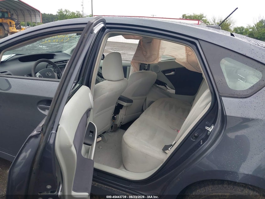 2010 Toyota Prius VIN JTDKN3DU8A1263583 IAAI salvage auction — SIDE, Clear (Virginia), sold $125 on 2026-07-21 (photo 8)
