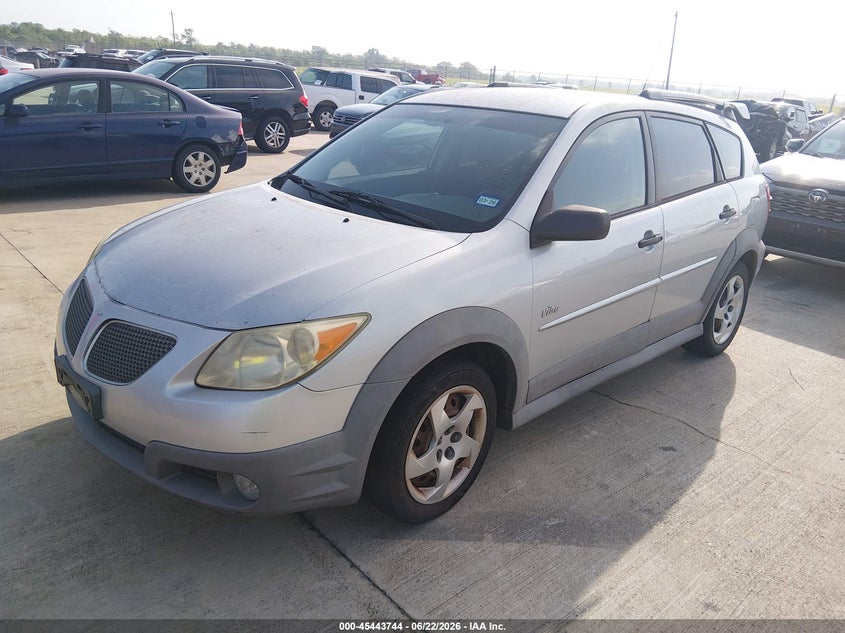 2006 Pontiac Vibe VIN 5Y2SL65876Z401356 IAAI salvage auction — REAR END, Original (Texas), sold $1,075 on 2026-07-10 (photo 2)