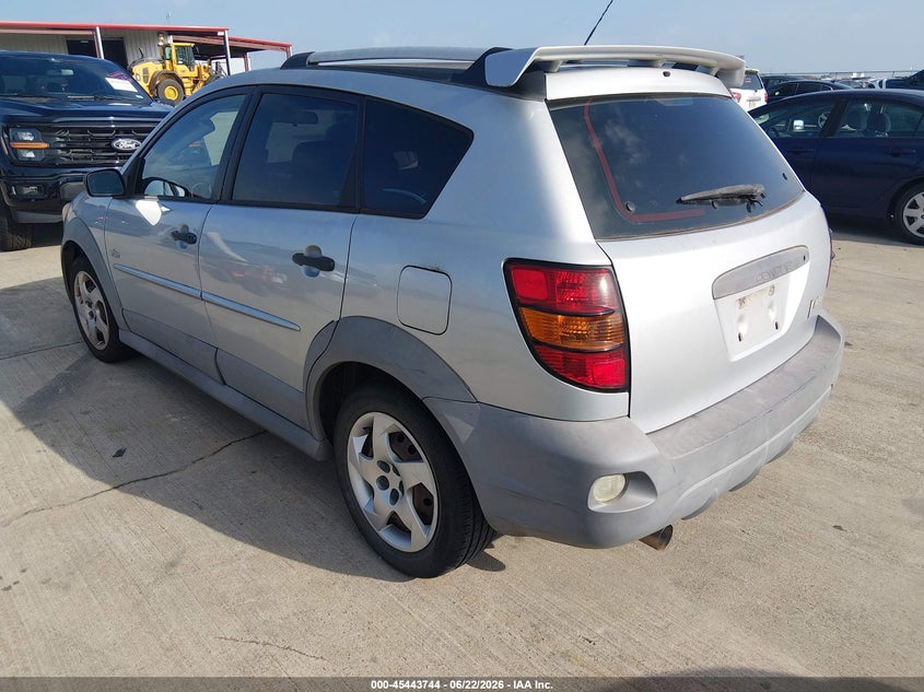 2006 Pontiac Vibe VIN 5Y2SL65876Z401356 IAAI salvage auction — REAR END, Original (Texas), sold $1,075 on 2026-07-10 (photo 3)