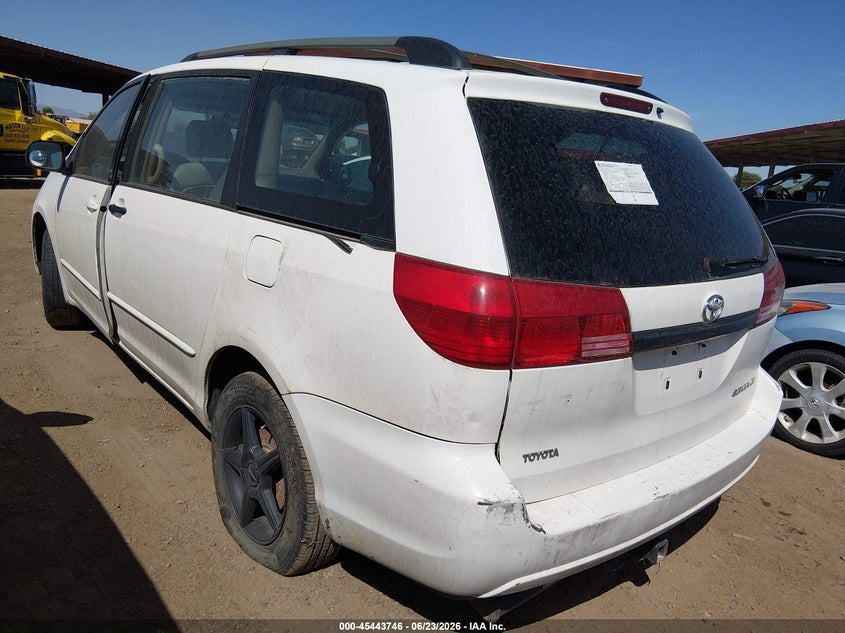 2005 Toyota Sienna VIN 5TDZA23C35S343413 IAAI salvage auction — NORMAL WEAR, Clear-Dealer Only (Arizona), sold $350 on 2026-07-28 (photo 3)