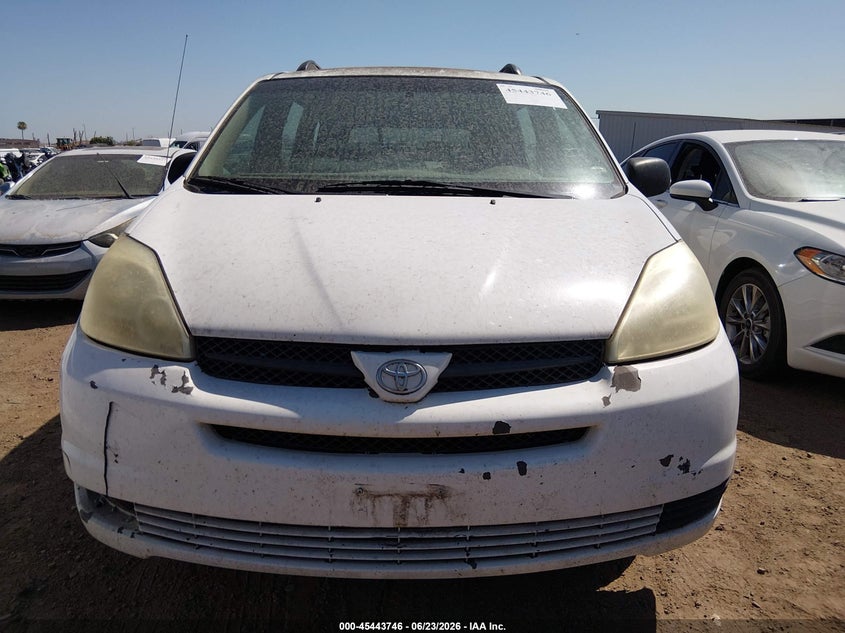 2005 Toyota Sienna VIN 5TDZA23C35S343413 IAAI salvage auction — NORMAL WEAR, Clear-Dealer Only (Arizona), sold $350 on 2026-07-28 (photo 6)