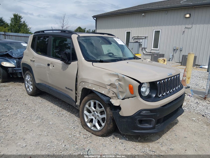 2015 Jeep Renegade VIN ZACCJBBT9FPB51984 IAAI salvage auction — RIGHT FRONT, Salvage (Ohio), sold $575 on 2026-07-22 (photo 1)