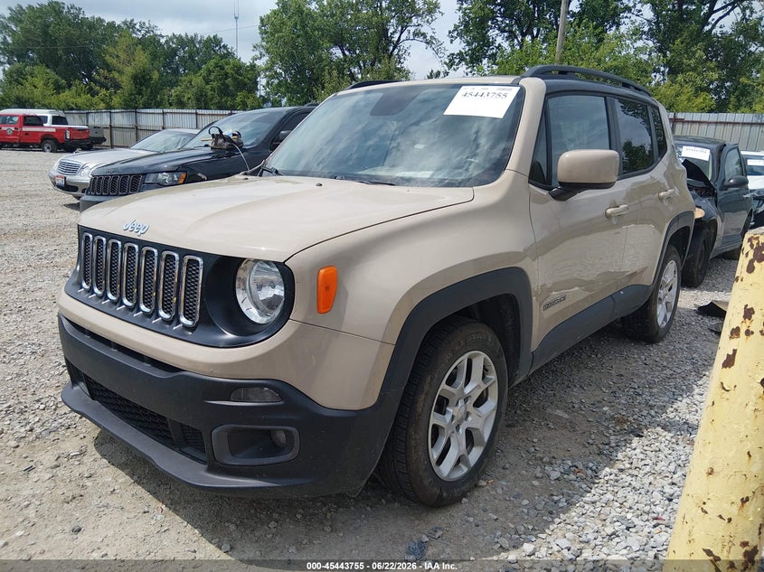 2015 Jeep Renegade VIN ZACCJBBT9FPB51984 IAAI salvage auction — RIGHT FRONT, Salvage (Ohio), sold $575 on 2026-07-22 (photo 2)