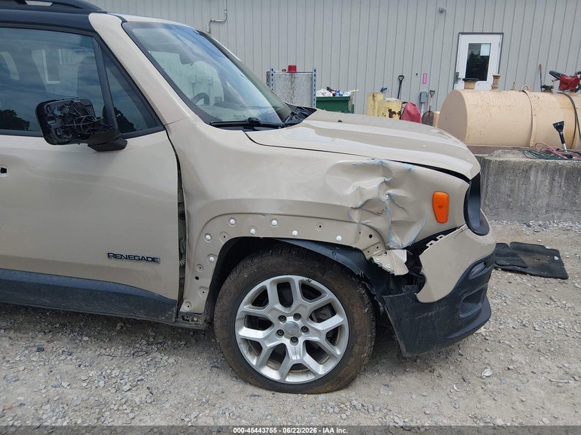2015 Jeep Renegade VIN ZACCJBBT9FPB51984 IAAI salvage auction — RIGHT FRONT, Salvage (Ohio), sold $575 on 2026-07-22 (photo 6)
