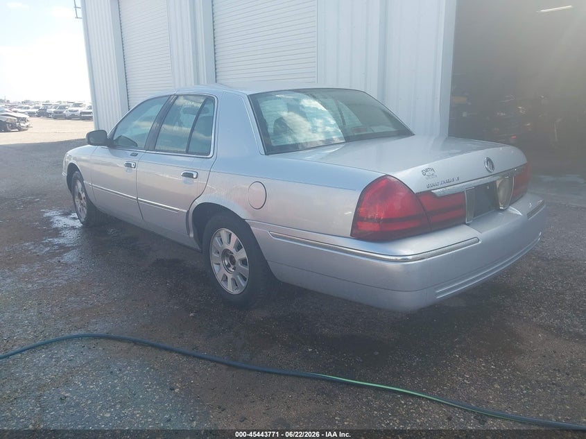 2003 Mercury Grand marquis VIN 2MEFM75W43X643749 IAAI salvage auction — NORMAL WEAR, Original (Texas), sold $100 on 2026-07-21 (photo 3)