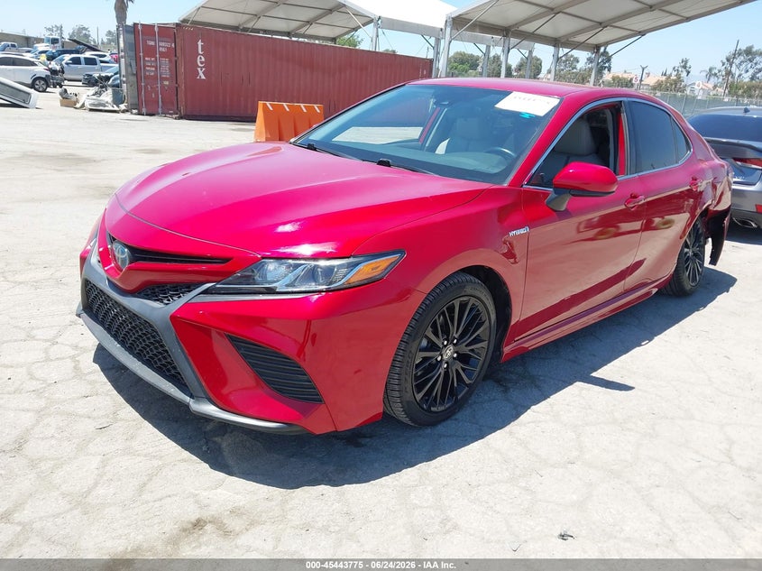 2020 Toyota Camry VIN 4T1G31AK0LU014193 IAAI salvage auction — REAR END, Salvage (California), sold $8,200 on 2026-07-12 (photo 2)