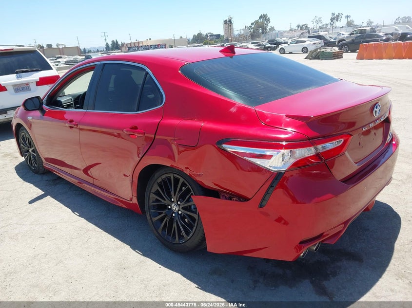2020 Toyota Camry VIN 4T1G31AK0LU014193 IAAI salvage auction — REAR END, Salvage (California), sold $8,200 on 2026-07-12 (photo 3)