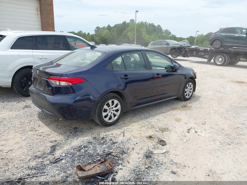 2020 Toyota Corolla VIN JTDEPRAE5LJ101744 IAAI salvage auction — FRONT END, Salvage (North Carolina), sold $3,800 on 2026-07-20 (photo 4)