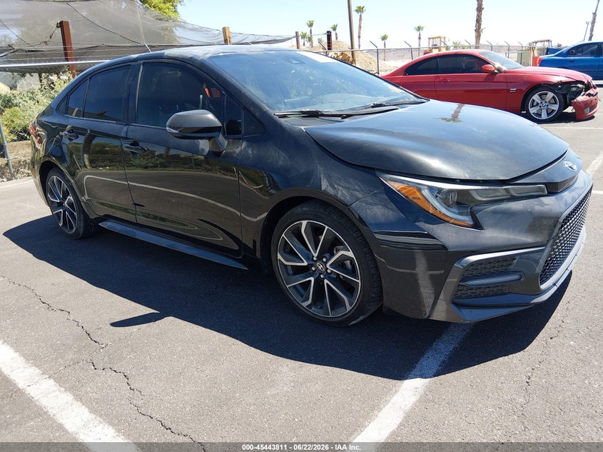 2022 Toyota Corolla VIN JTDP4MCE1NJ092075 IAAI salvage auction — SIDE, Salvage Title, sold $5,000 on 2026-08-02 (photo 1)